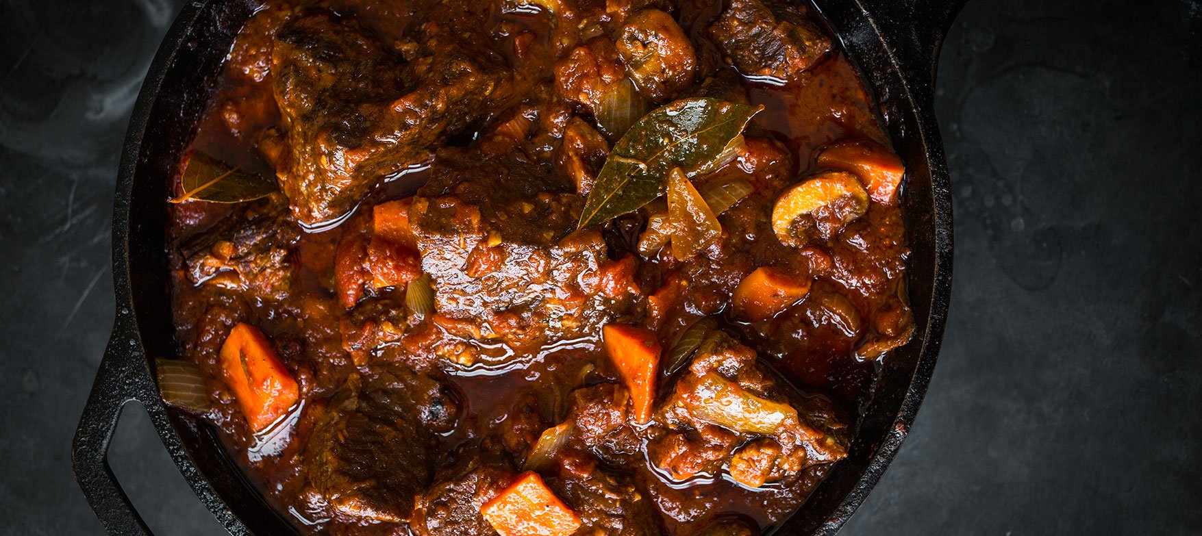 Braised Beef with Red Wine and Tomatoes