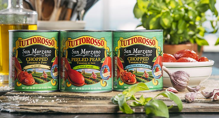 Tuttorosso Tomatoes San Marzano Style Canned Tomatoes