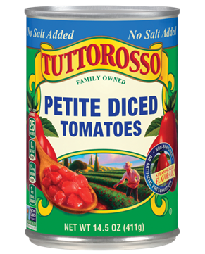 Tuttorosso Petite Diced Tomatoes No Salt Added