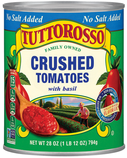 Tuttorosso Crushed Tomatoes No Salt Added
