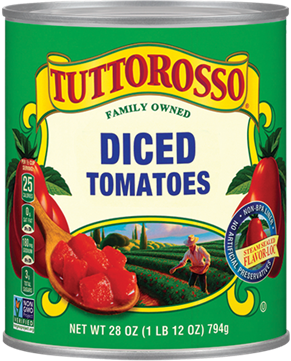 Tuttorosso Diced Tomatoes 28 ounce