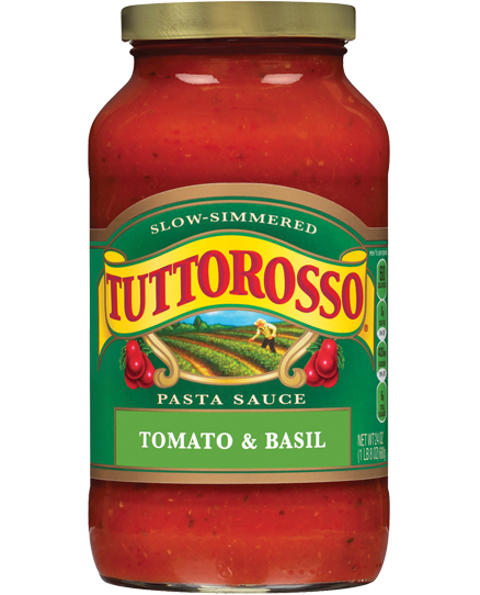 Tuttorosso Tomatoes Pasta Sauce Tomato and Basil