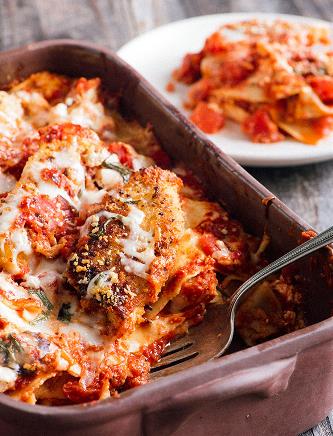 Chicken Parmesan Lasagna Tuttorosso Tomatoes