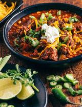 Hearty Beef Chili Tuttorosso Tomatoes