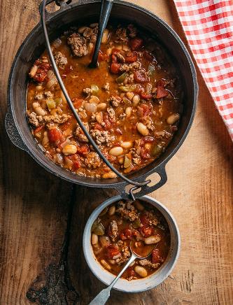 White Bean Turkey Chili|Tuttorosso Tomatoes